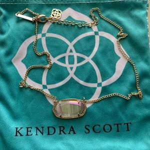 Kendra Scott “Dylan” stone pendant necklace